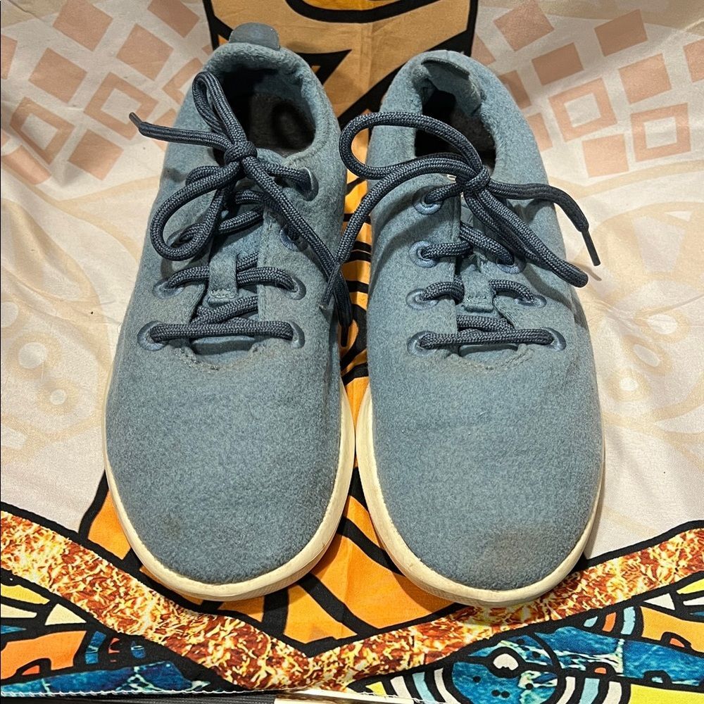 Allbirds Women's Blue Wool Runners Size 10